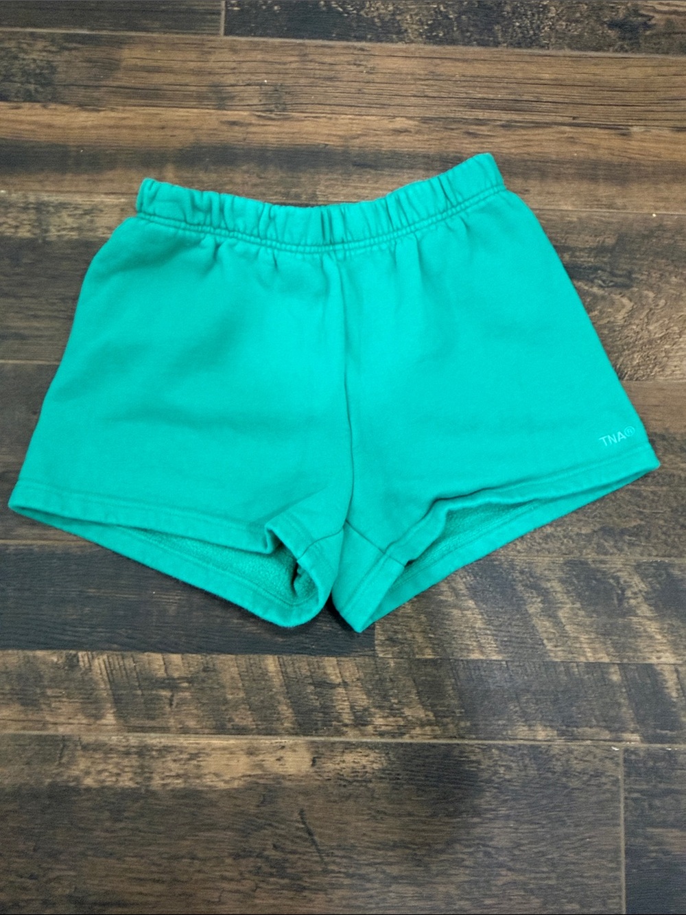 TNA Bright Teal Athletic Lounge Shorts